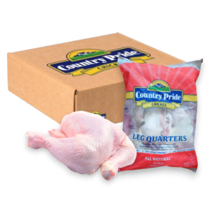 Caja de cuartos de pollo 40lbs