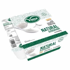 Pack de 4 yogurts Natural Azucarado Vima