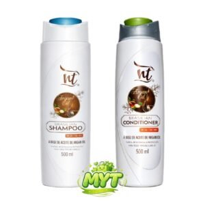 Juego Shampoo y Acondicionador Sin Sal (500ml x 2)