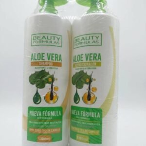 Juego Shampoo y Acondicionador "Aloe Vera" Sin Sal (1380ml x 2)